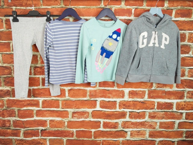 Girls Bundle Age 4-5 Years Fatface Gap F&F Next Hoodie T-Shirt Top Casual 110Cm