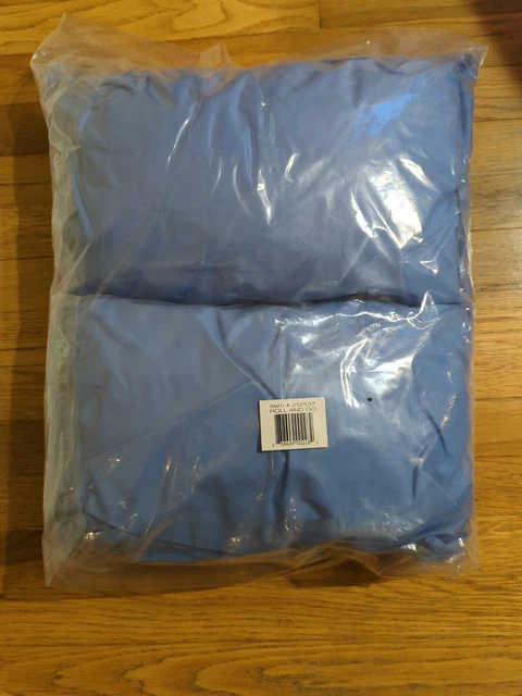 MyPillow Set Of 2 Roll & Go Travel Pillows, Daybreak Blue New Sealed Package 3