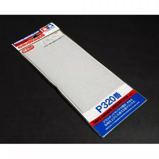 Tamiya 87094 - Papier abrasif P320 3pcs