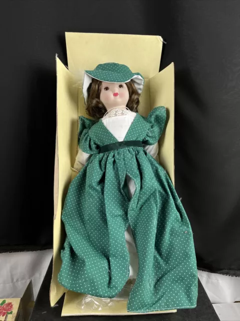 Porcelain Treasures Doll. Brenda.  16”. NIB, Box Damaged