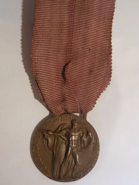 Medaglia per i volontari di guerra 1915-1918 Morbiducci