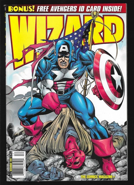 Wizard Comics Magazine #76 December 1997 VF or Better