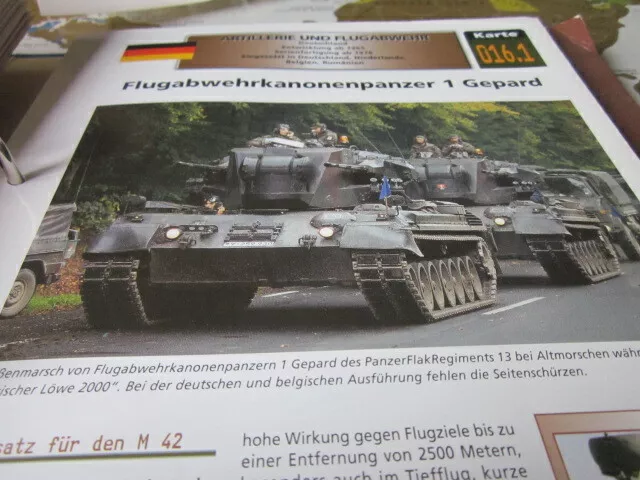 Militärfahrzeuge Archiv Artillerie 16.1Gepard Flkakpanzer 1 Deutschland 4S