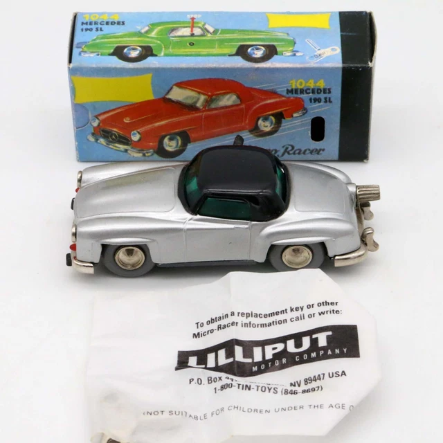 VINTAGE LILLIPUT SCHUCO Micro Racer 1044 Mercedes 190SL