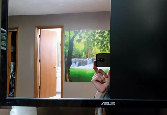 Two Way See Through Acrylic Infinity Mirror Smart Magic Mirror Protective Film 3