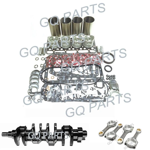 1KD 1KD-FTV Overhaul Rebuild Kit Crankshaft Con Rod For Toyota Engine Hilux Hace