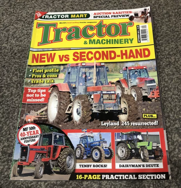 tractor and machinery magazine Volume 21 Issue 11 September 2015