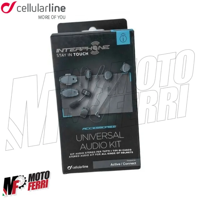 MF3127 - Set Audio Microphone Interphone CELLULARLINE INTERPHONE Active/Connect 3