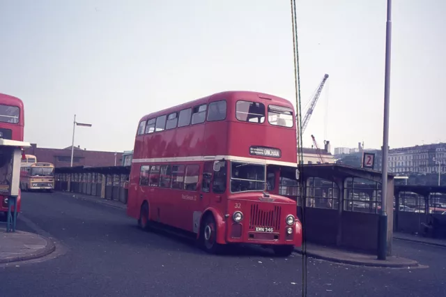 Original ISLE OF MAN Bus Slide  Leyland Titan PD3/3 MCW XMN346  Douglas BS 1976