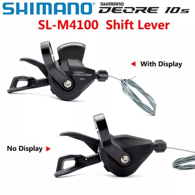 Shimano Deore SL-M4100-R Shifter Lever 10 Speed Right Clamp on MTB New