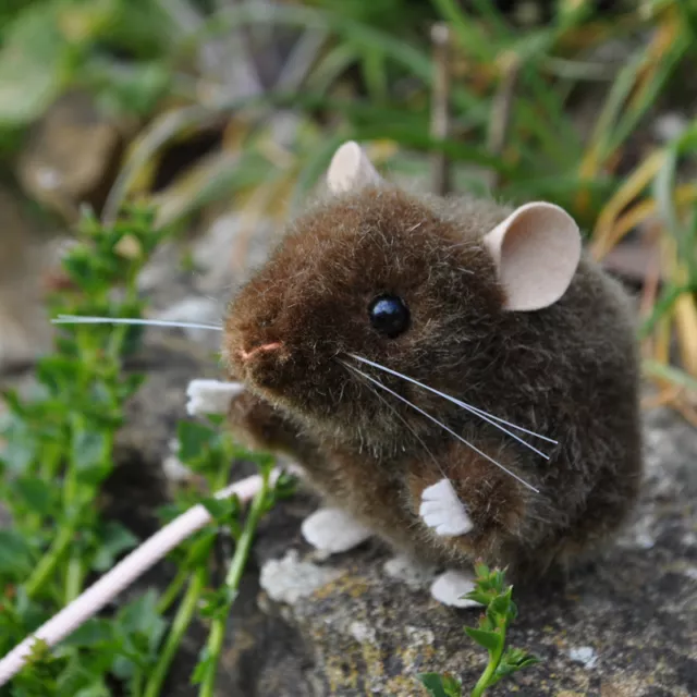 Braune Maus Von Kosen / Kösen - Exquisit & Sammelobjekt Plüschtier - 10cm - 5563