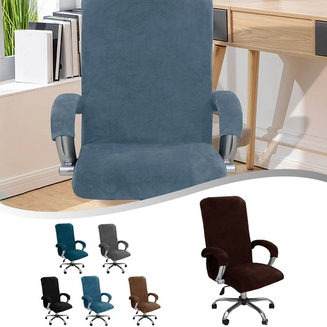 Housse de chaise de banquet de luxe : housse de chaise extensible antidérapante de couleur unie