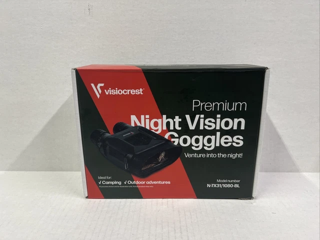 Visiocrest Night Vision Binoculars Night Vision Goggles with Recording