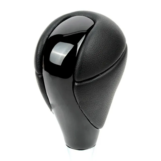 Piano Black Leather Automatic Gear Stick Shift Knob For Lexus IS250 2006 - 2012