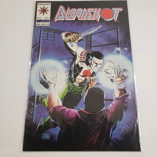 BLOODSHOT #9 v1   ETERNAL WARRIOR APPEARANCE   [VF/ NM] Valiant Comics 1993