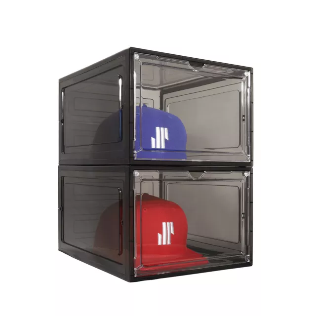 Modern JP Hat Organizer for Baseball Caps - Transparent Hat Display
