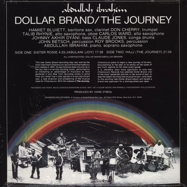 Dollar Brand (Abdullah Ibrahim) - The Journey (Vinyl LP - 1977 - US - Reissue) 2