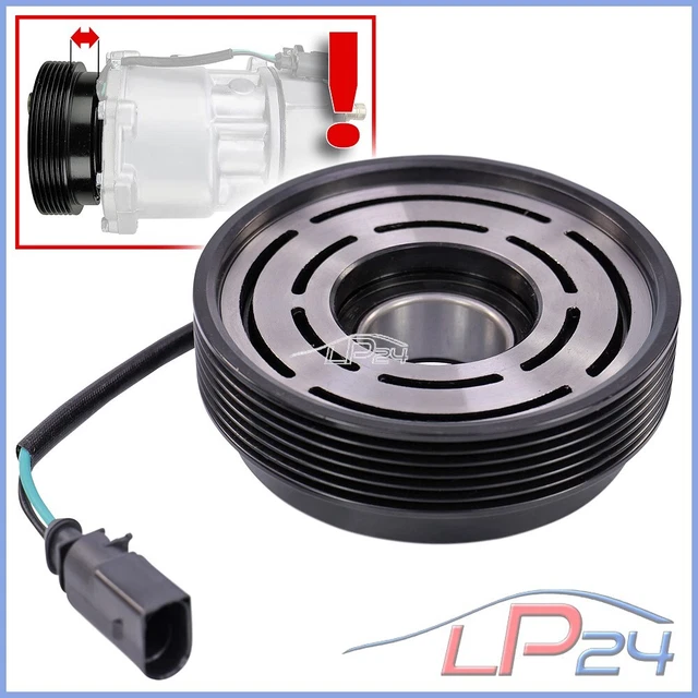 Poulie De Tendeur Pour Compresseur De Clim Auto - Compatible Et Durable - Remplacement Facile