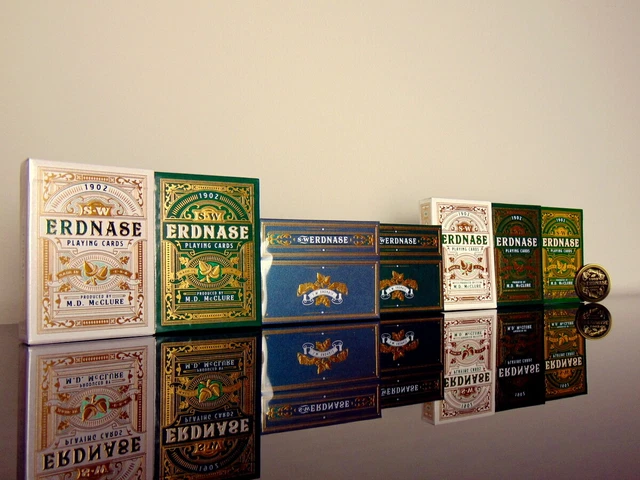 S.W. ERDNASE PLAYING Cards Complete Set (w/ Maverick) by Doc's Playing ...