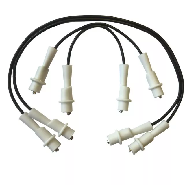 Leaderman LDM-JLD-4 - 4 Jump Leads for Electrical Distribution Board Testing