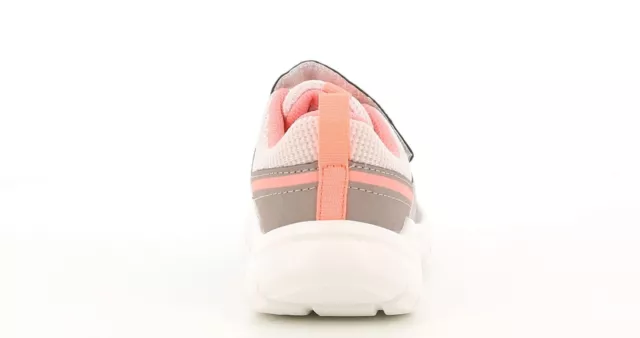 Scarpe Sneakers Sportive  Da Bambina Color Rosa Antico  Molto Belle e Confortevo 3