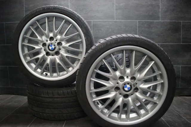 4x Original BMW 3er e46 M Jantes Coiffant 72 8x18 8,5x 18 Pouces 2229145 2229155