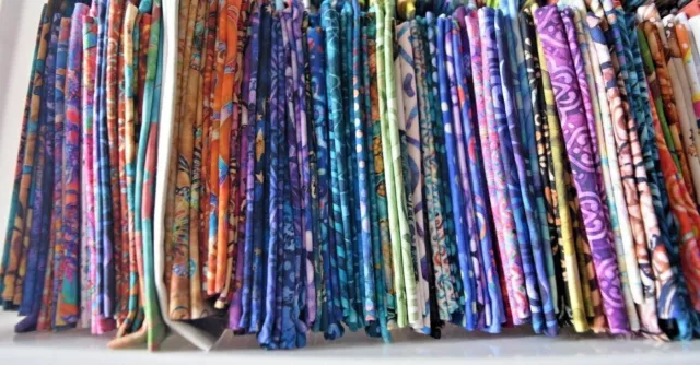 batik Fat Quarters 100% cotton quilting fabric **new fabrics added**