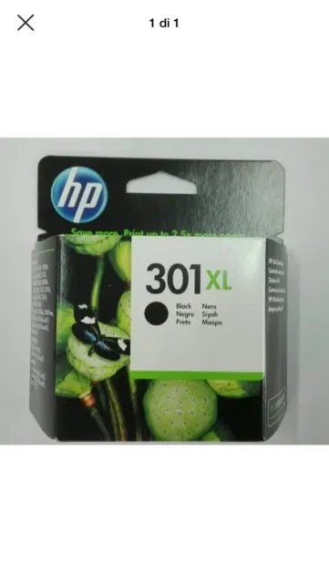 Cartuccia HP 301 XL Black colore nero