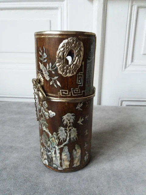 2 Pièces Moulures En Bois Sculpté OSALADI - Appliques Décoratives Fleurs Et Bambou Pour Meubles Et Portes