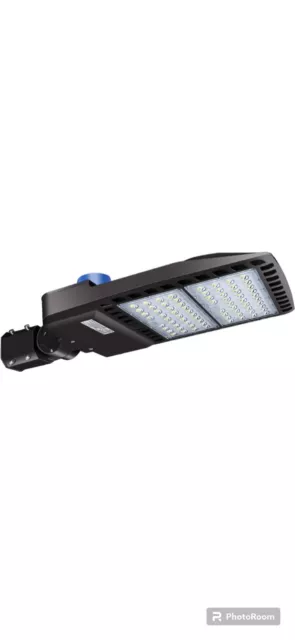 200W LED Parking Lot Light Commercial Outdoor Shoebox Pole Lights with Photocell