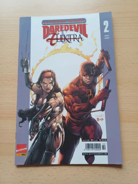 Ultimative Helden Daredevil/Elektra # 2 Marvel Comic /Panini/Schöner Zustand