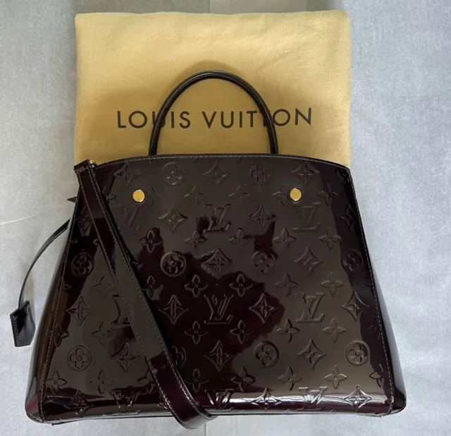 Louis Vuitton Montaigne MM Monogram Vernis Leather M50400