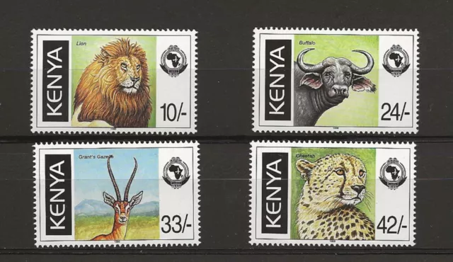 Kenya 1998 Wildlife, Postal Union set of 4 sg.753-6  MNH