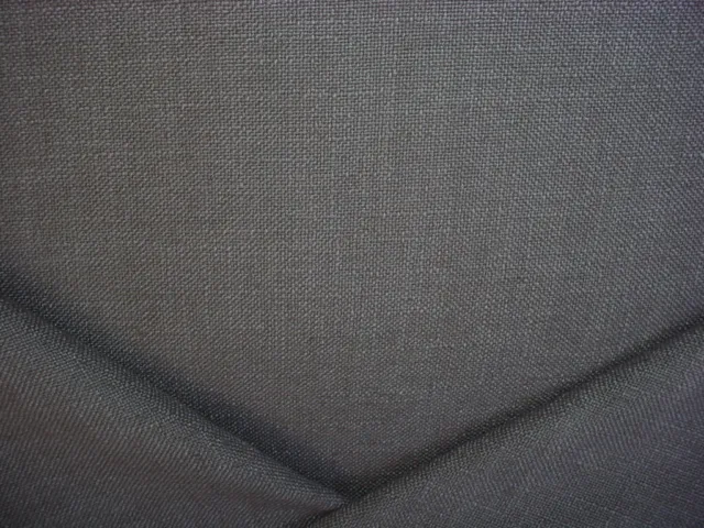 11-3/8Y Robert Allen Duralee Gray Green Textured Faux Linen Upholstery Fabric