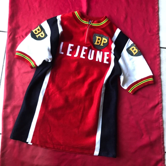 Maillot Cycliste Amateur Vintage – Roue D'Or Sanary Super U Oxeo – Manches Longues – Taille M