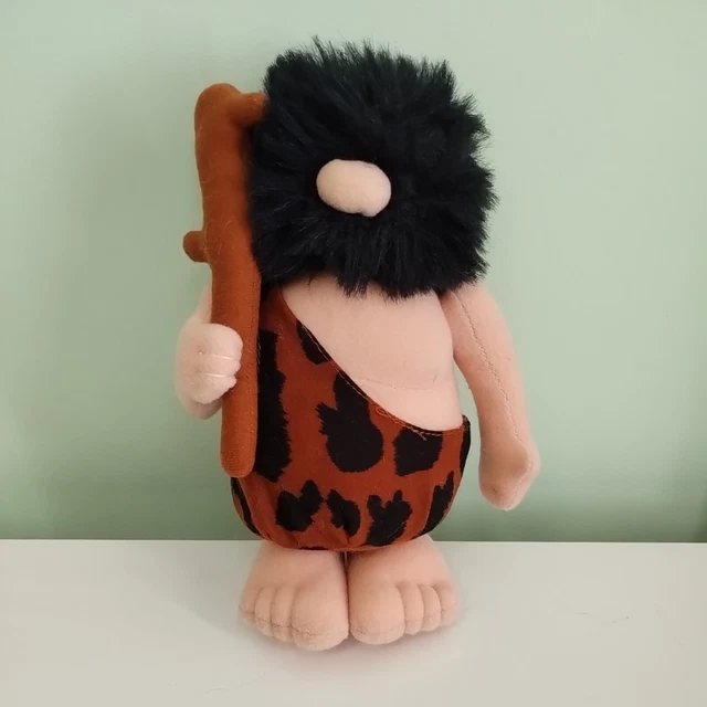 BORN TO PLAY Hairy Jeremy Caveman Plush Soft Toy 20cm Vintage 1990s £7.