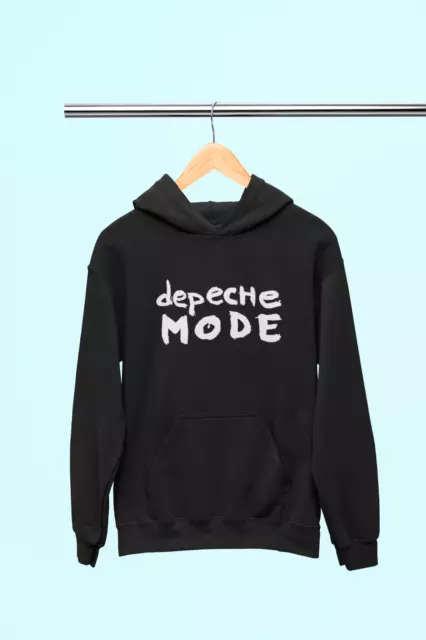 depeche mode 1993 era unisex black hoodie