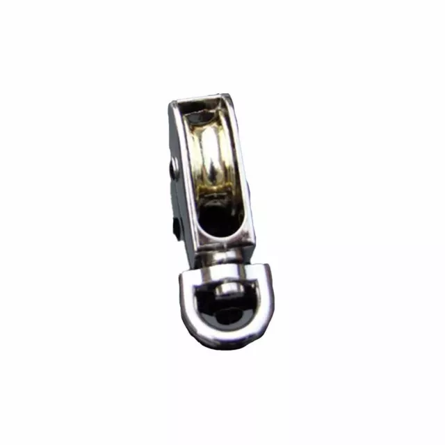 Single Double Wheel Swivel Fixed Metal Pulley Sheave Rope  Lift Fast Speed