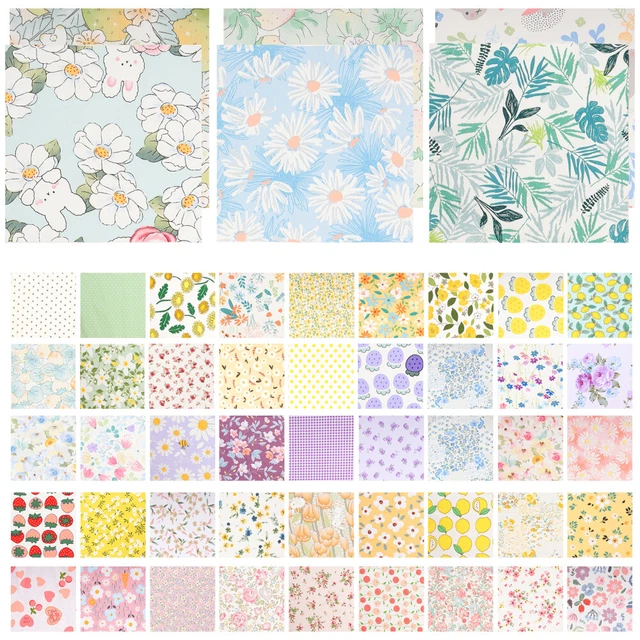 1 sacchetto cuciture trapunta fogli di tessuto panni trapunta fai da te patchwork trapunta - panni di cotone