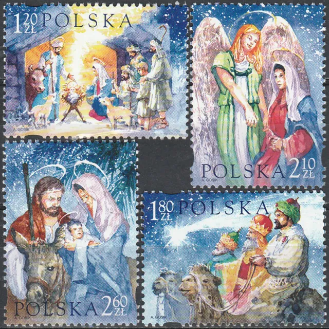 Poland 2003 - Christmas - Fi 3933-3936 MNH**