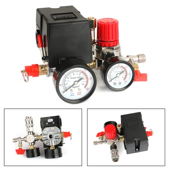 Pressostat Pour Compresseur D'air N003307 / N003307SV PC OEM - Neuf Sous Blister - Commutateur De Pression 1 Voie