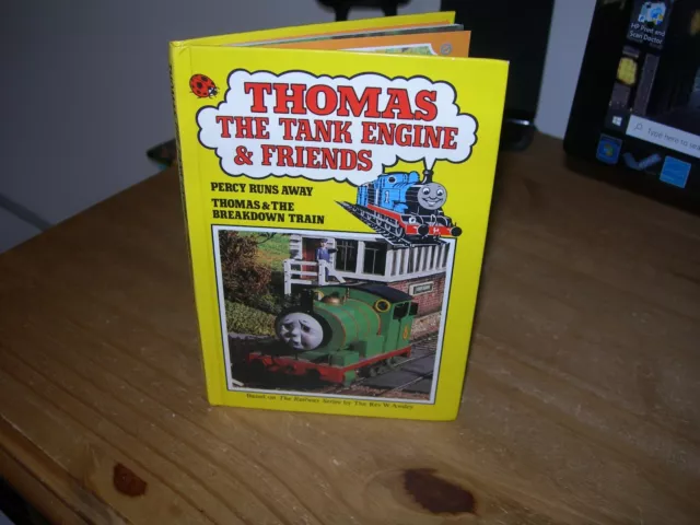 LADYBIRD BOOK THOMAS Tank Engine And Friends Percy Runs Away - Good ...