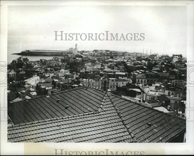 1942 Press Photo General view of the city of Alger in Algeria - mja05606