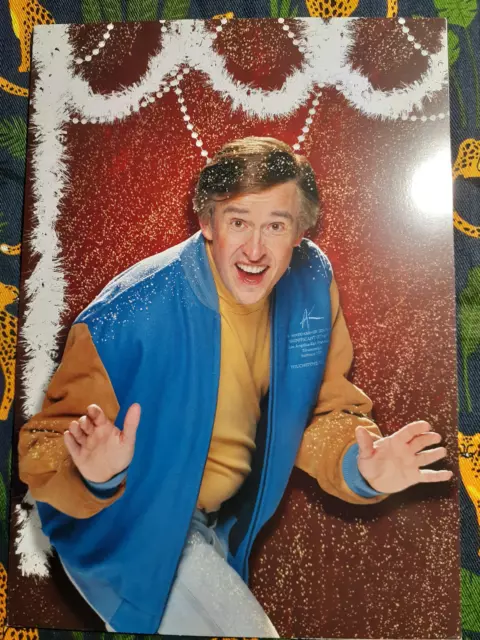 Steve Coogan as Alan Partridge & characters Christmas Cards Rare collectable