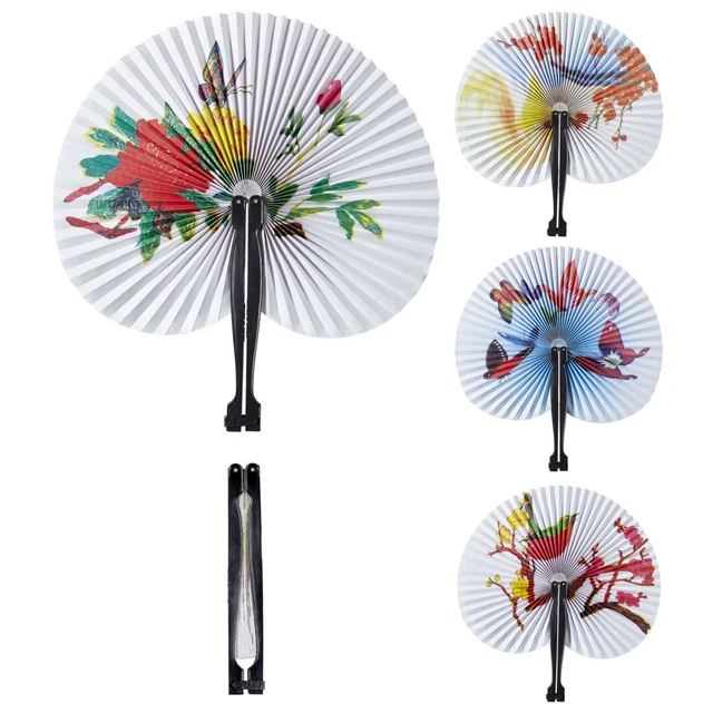 Geisha Ventagli da Mano Giapponese Cinese Pieghevole Papierfächer Donna