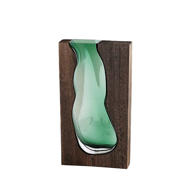 Vaso Creativo Portafiori Display Vaso in Ceramica a Forma di Cuore Rosso, Vasi insoliti, Ornamento Rosso per Soggiorno, Camera da Letto, Casa (Colore : Red