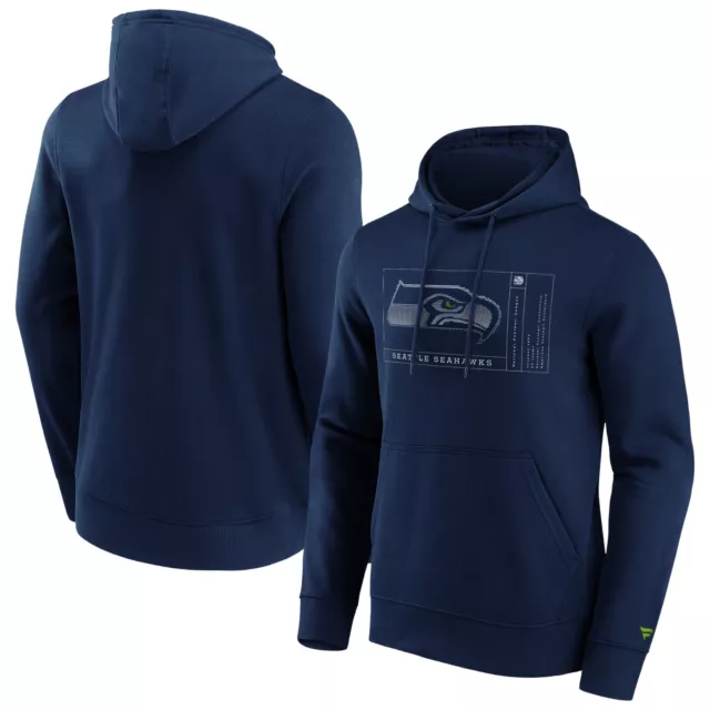 NFL Hoody Seattle Seahawks Angle Facade Hoodie hooded Sweater Kaputzenpullover