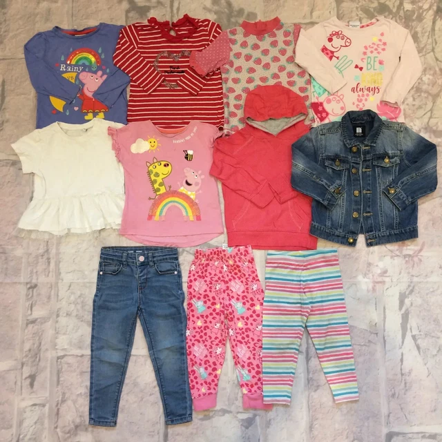 Girls Clothes Bundle 2-3 Years Jakcet Jeans Jumper Tops Etc M&S Next Georg Etc