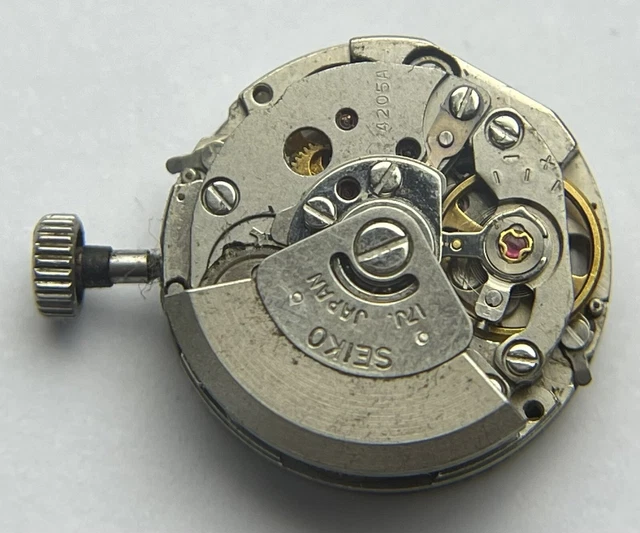 MOVIMIENTO SEIKO 4205 A incompleto original para piezas de recambio EUR ...