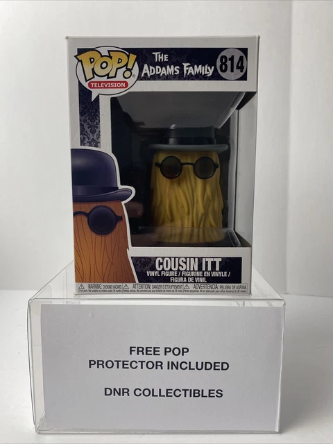 Funko Pop! The Addams Family #814 Cousin Itt Vinyl Figure W/Protector